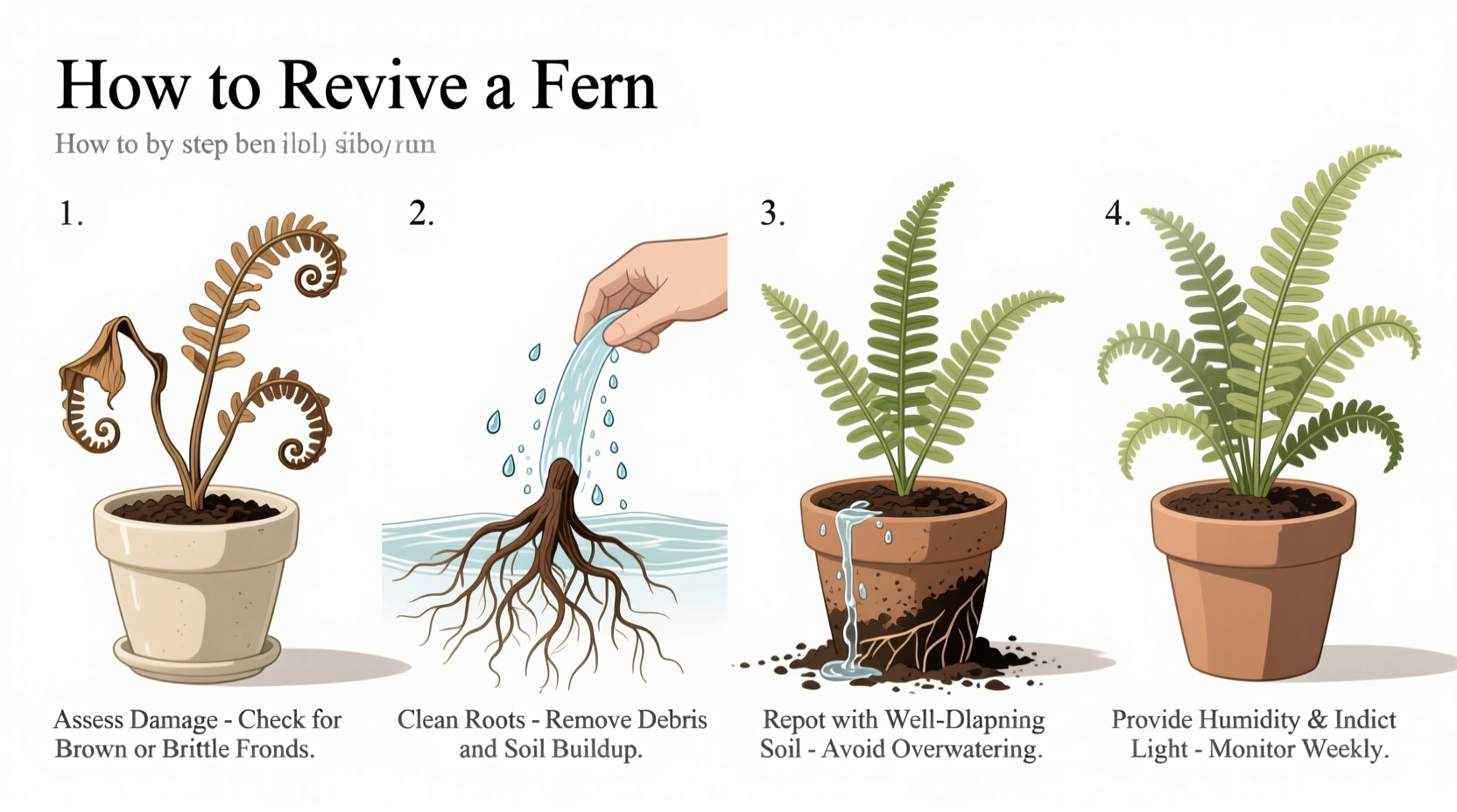 How to Revive a Fern: Step-by-Step Guide