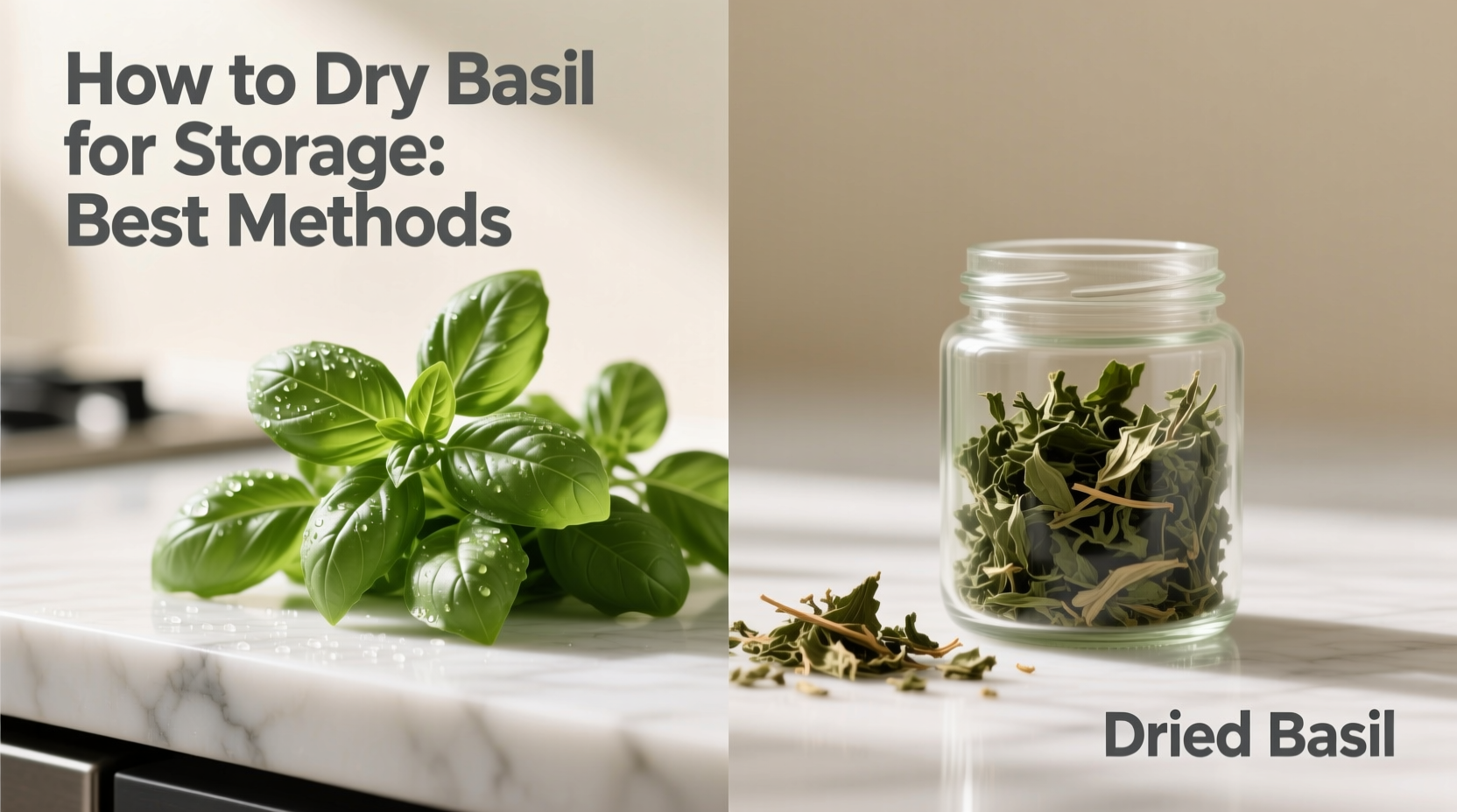 How to Dry Basil for Storage: Best Methods