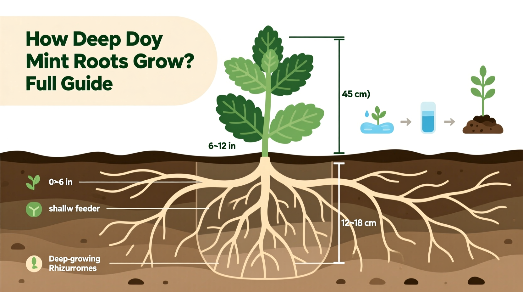 How Deep Do Mint Roots Grow? Full Guide