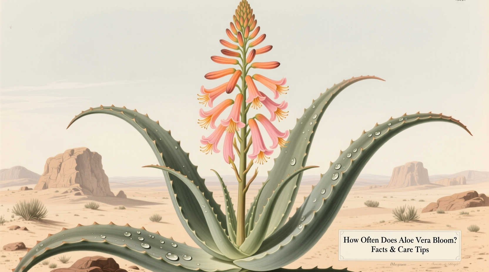 How Often Does Aloe Vera Bloom? Facts & Care Tips