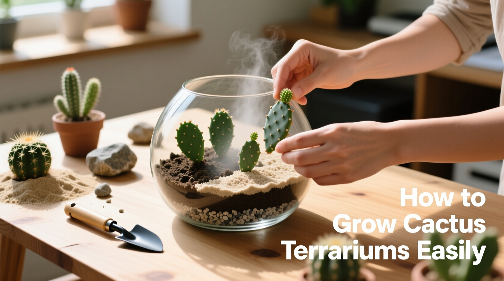 How to Grow Cactus Terrariums Easily