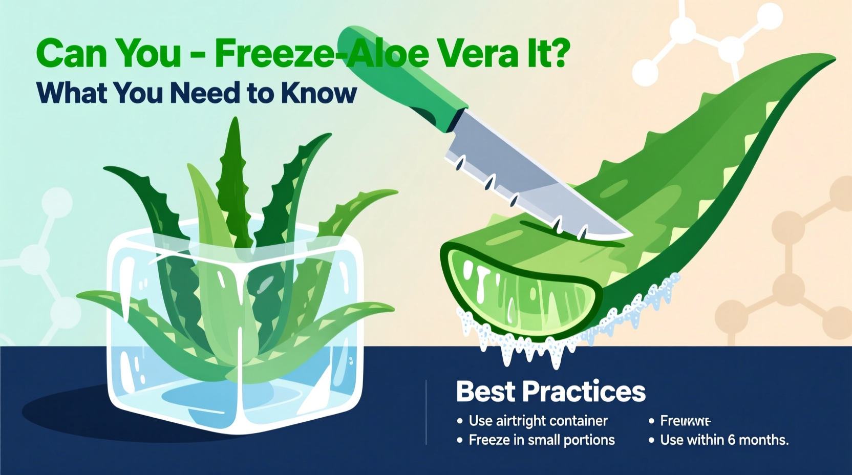 Can You Freeze Aloe Vera Plant? What You Need to Know