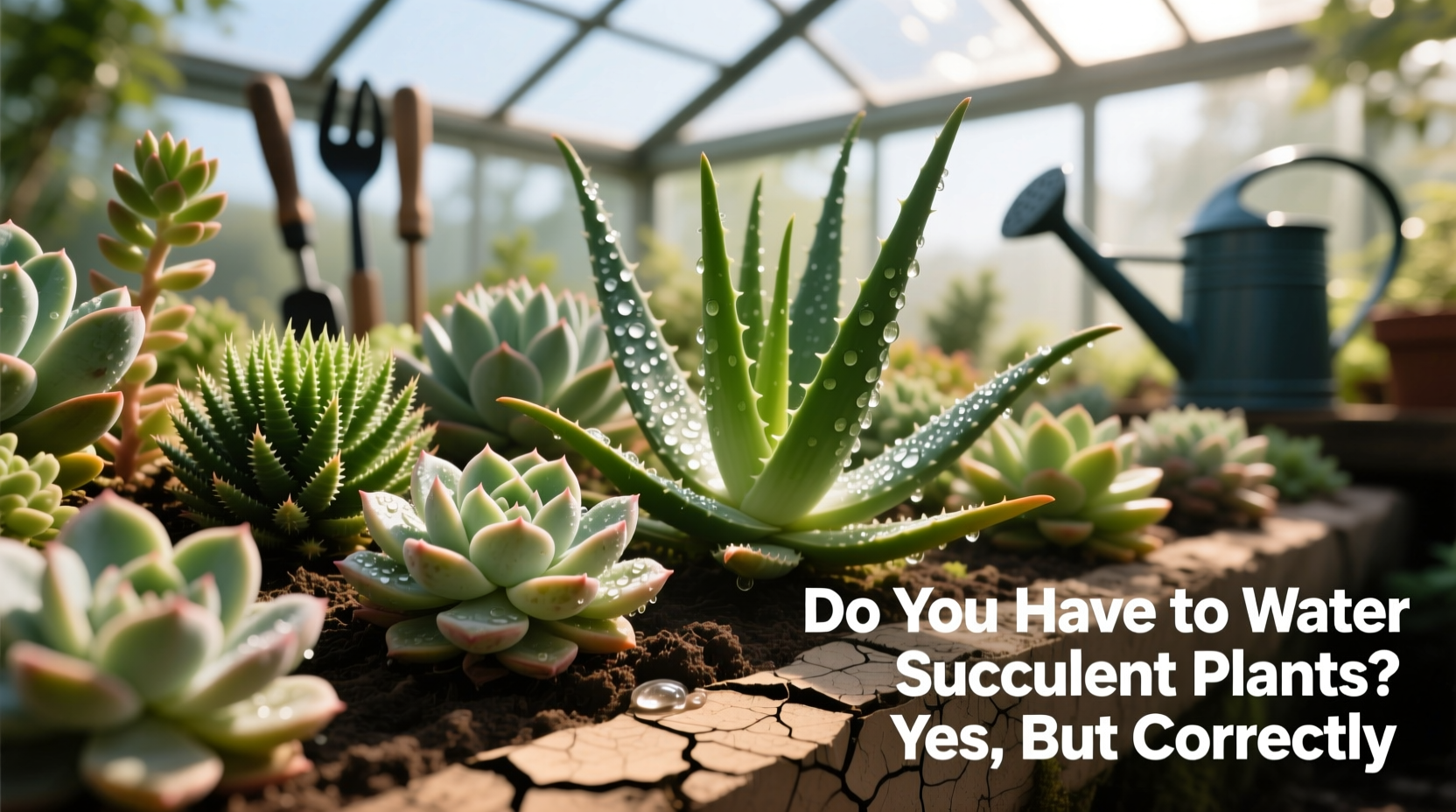 Do You Have to Water Succulent Plants? Yes, But Correctly