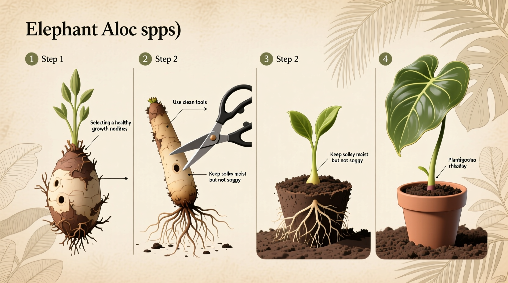 How to Propagate Elephant Ear Plant: Easy Step-by-Step Guide
