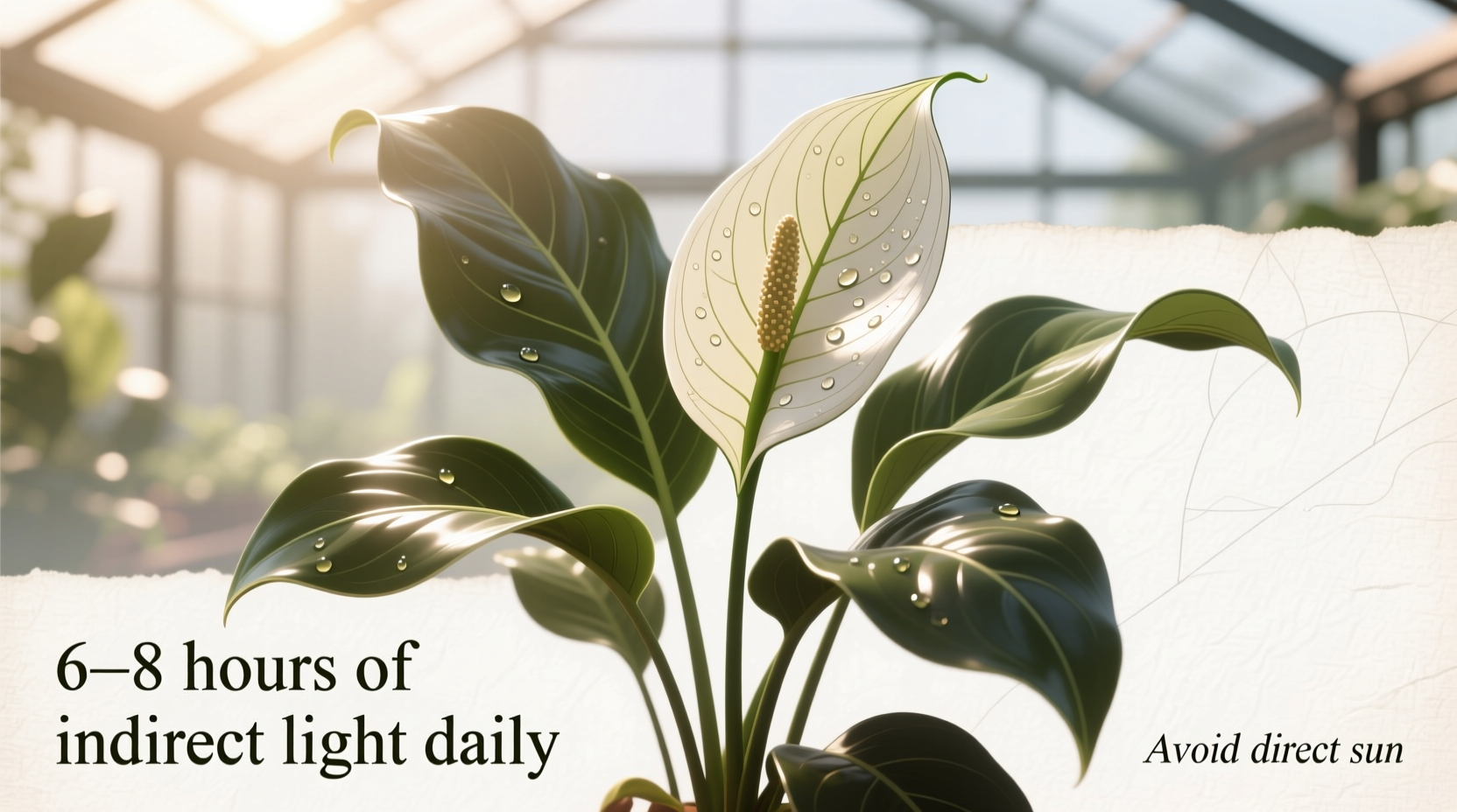 How Much Light Does a Peace Lily Need?