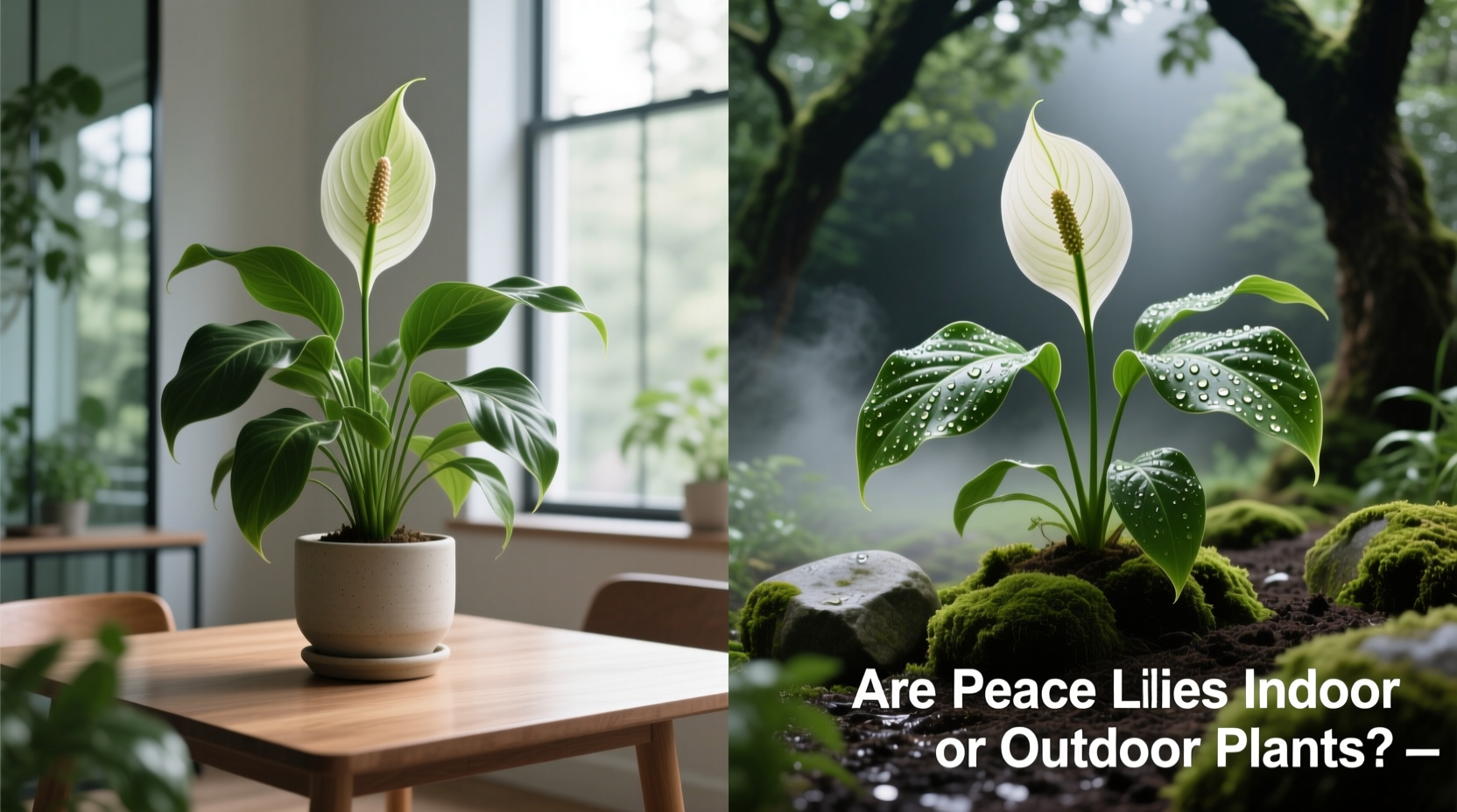 Are Peace Lilies Indoor or Outdoor Plants?