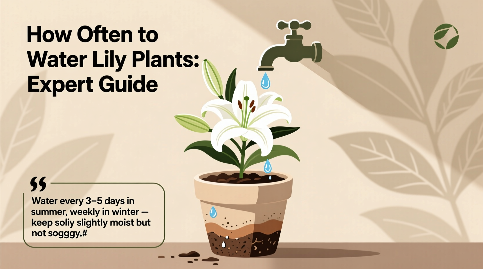 How Often to Water Lily Plants: Expert Guide