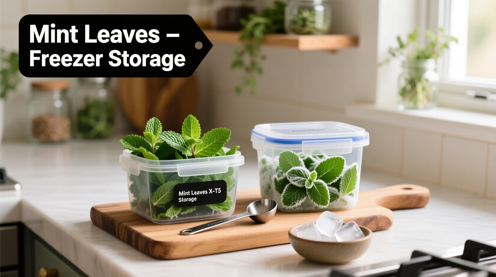 How to Store Mint Leaves in Freezer Properly