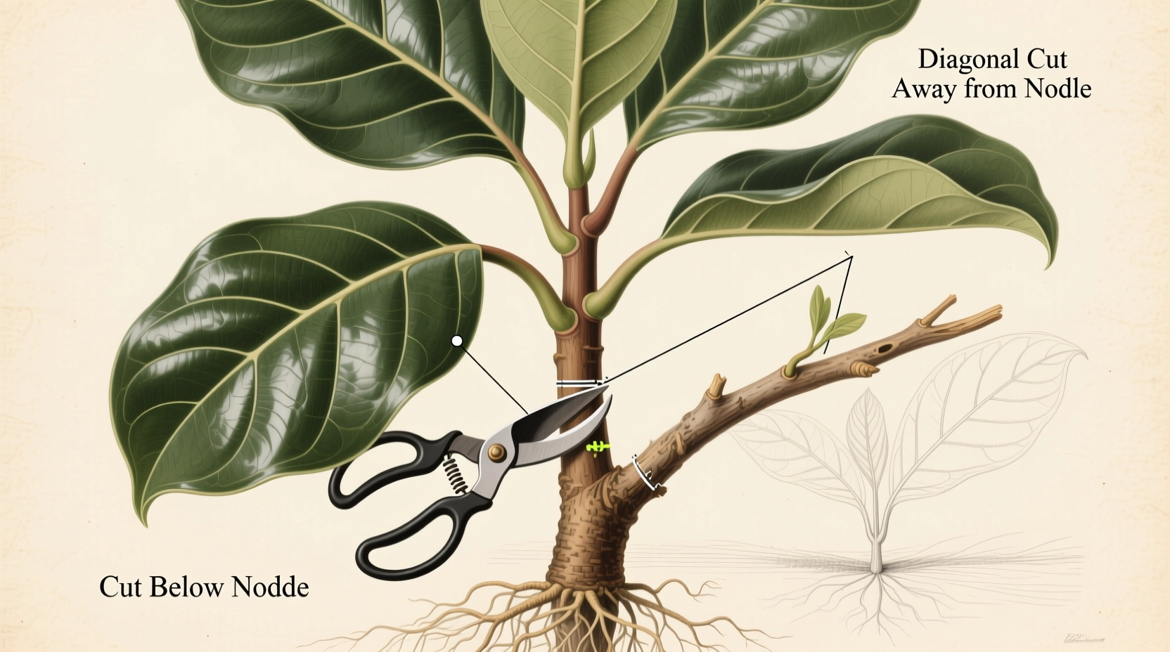 Where to Cut a Fiddle Leaf Fig to Propagate