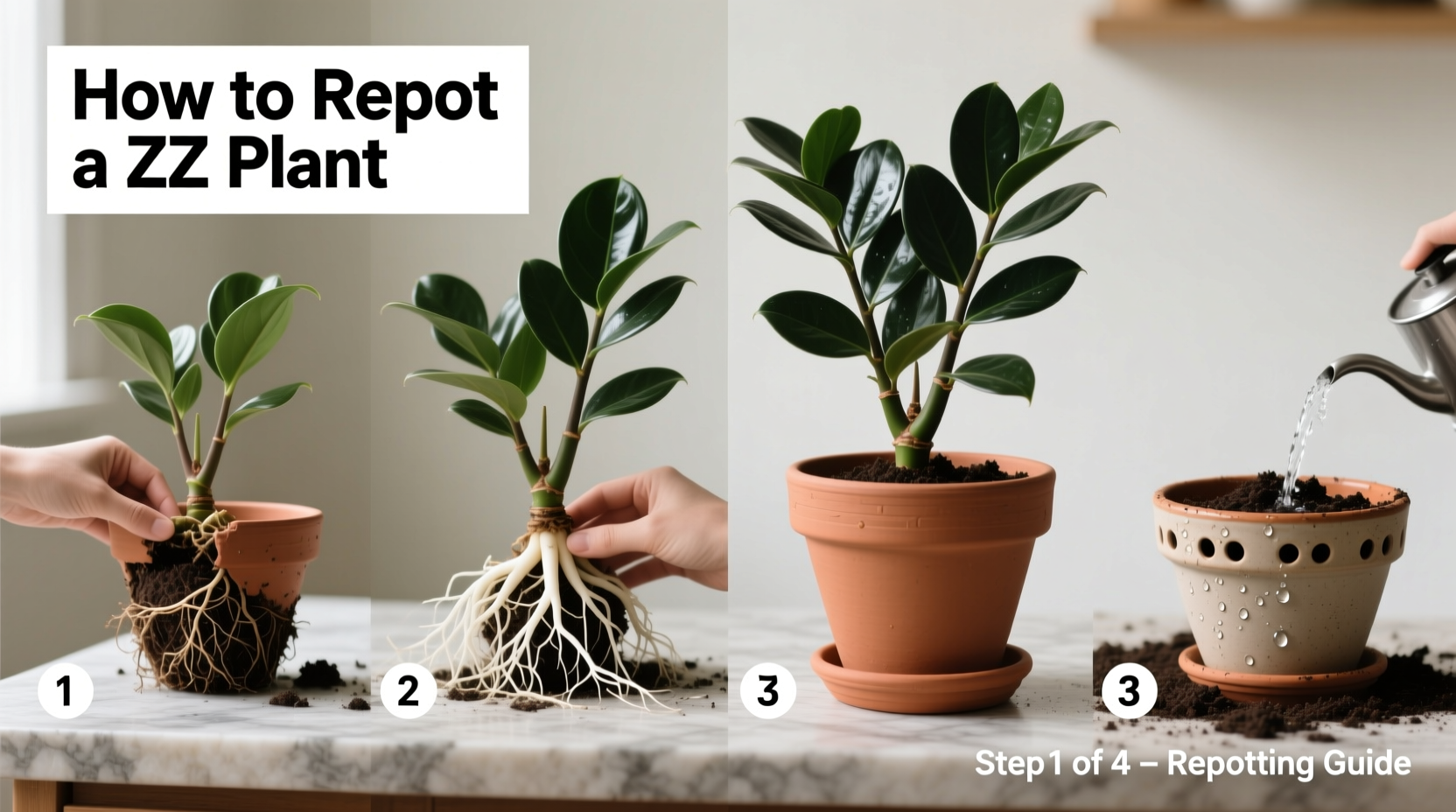 How to Repot a ZZ Plant: Step-by-Step Guide