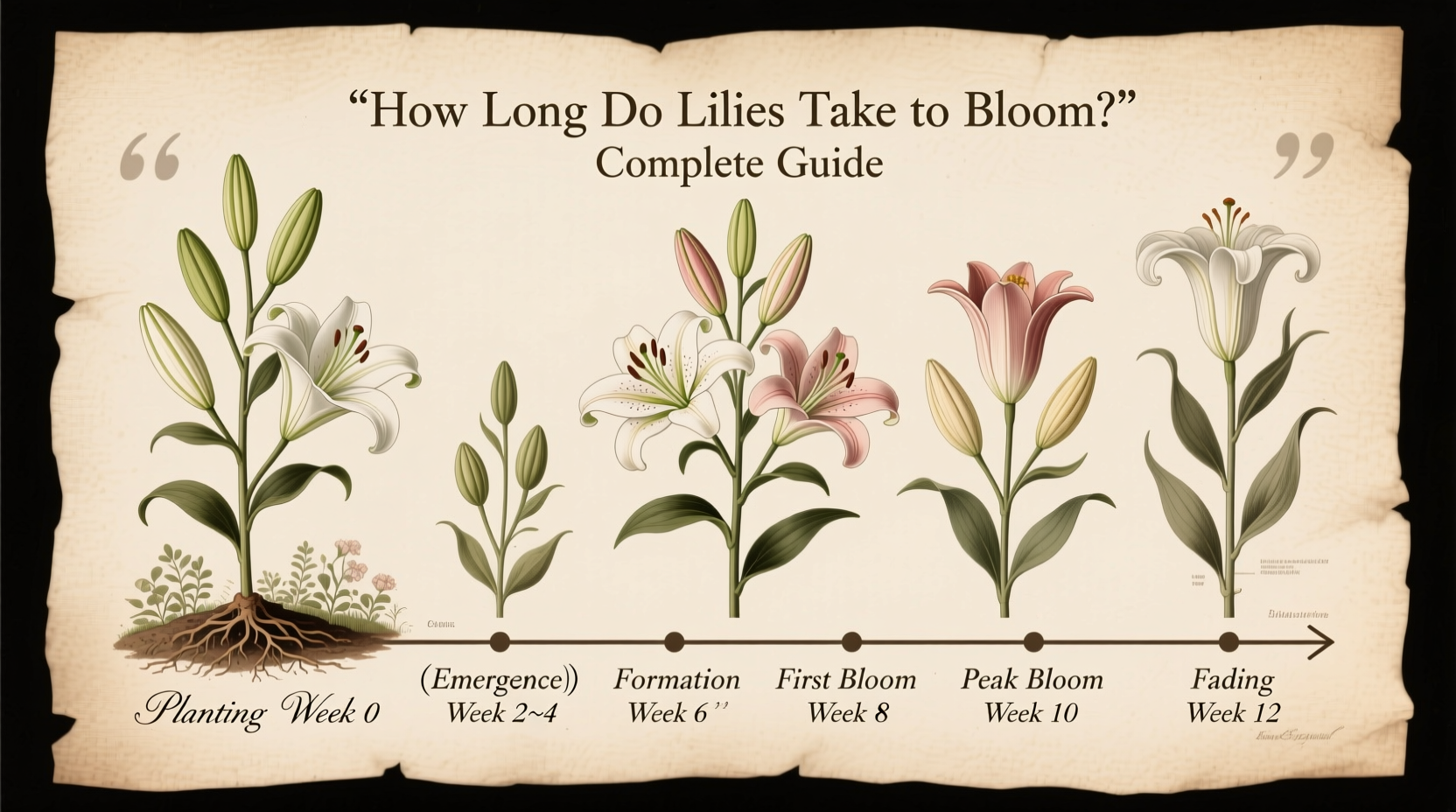 How Long Do Lilies Take to Bloom? Complete Guide