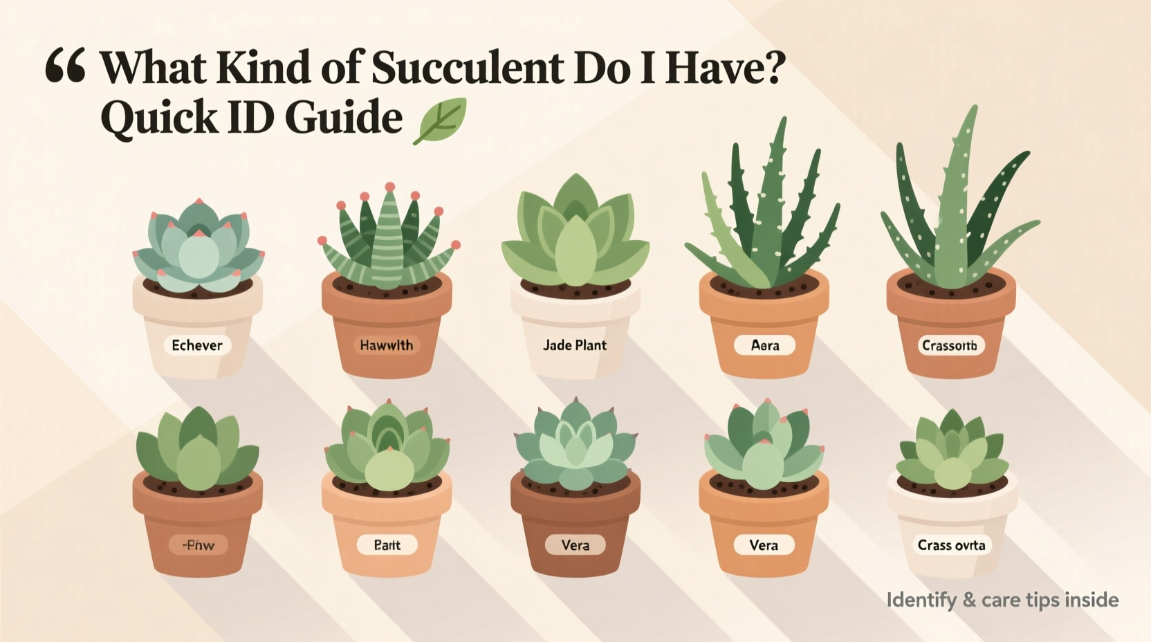 What Kind of Succulent Do I Have? Quick ID Guide
