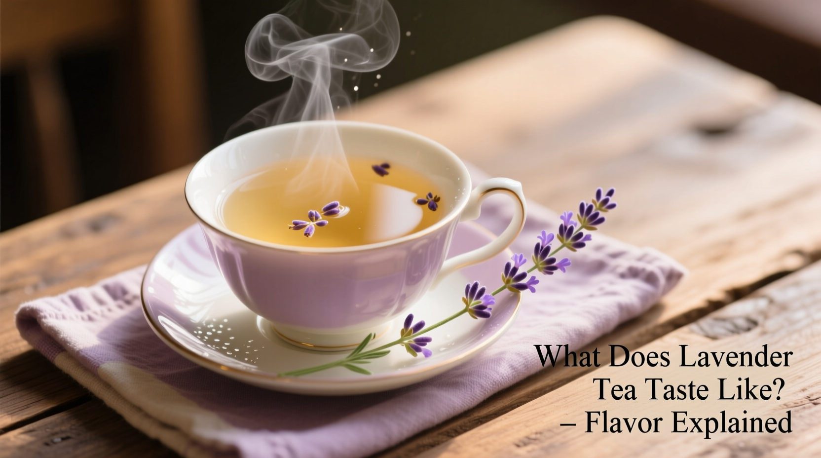 What Does Lavender Tea Taste Like? Flavor Explained