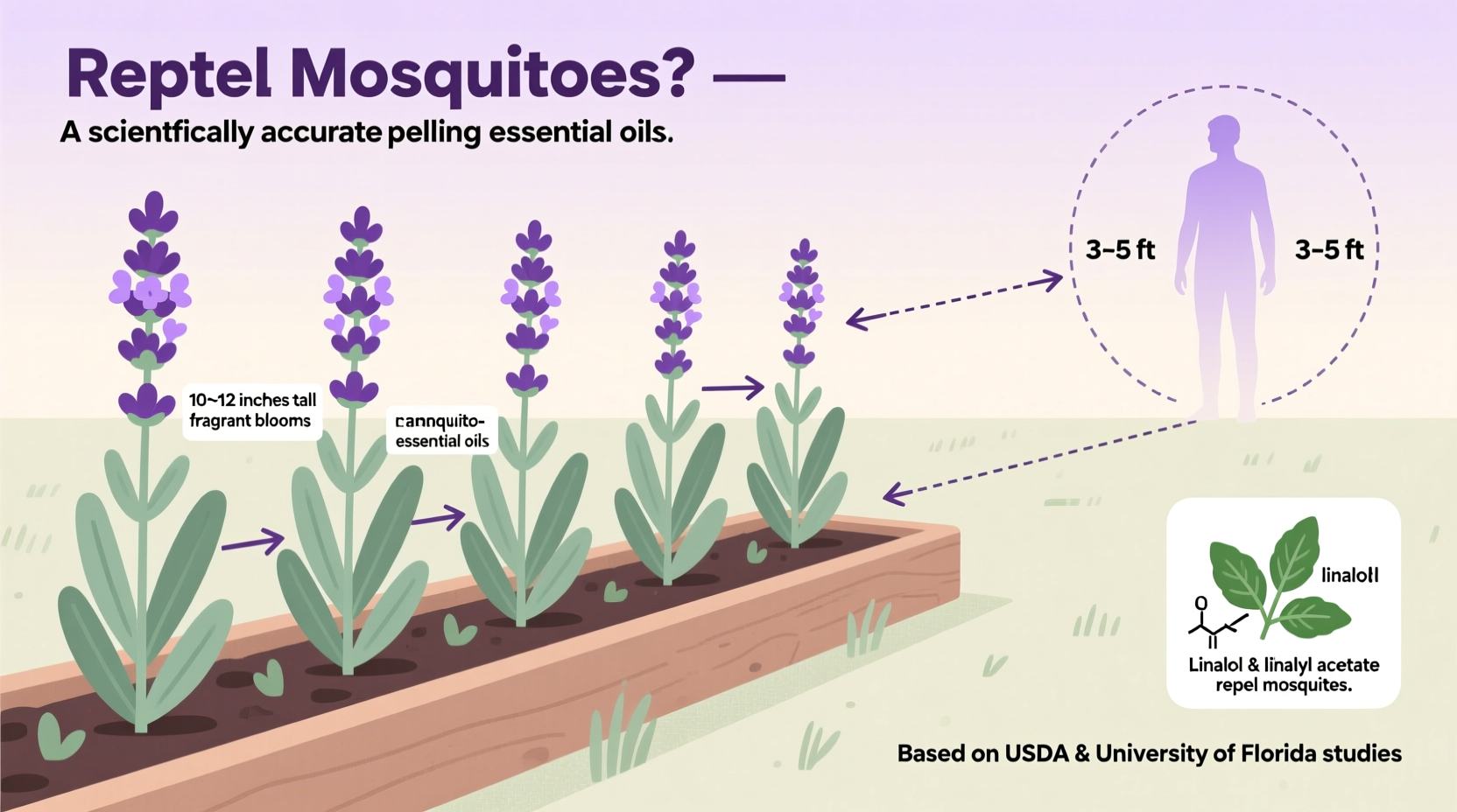How Many Lavender Plants to Repel Mosquitoes?