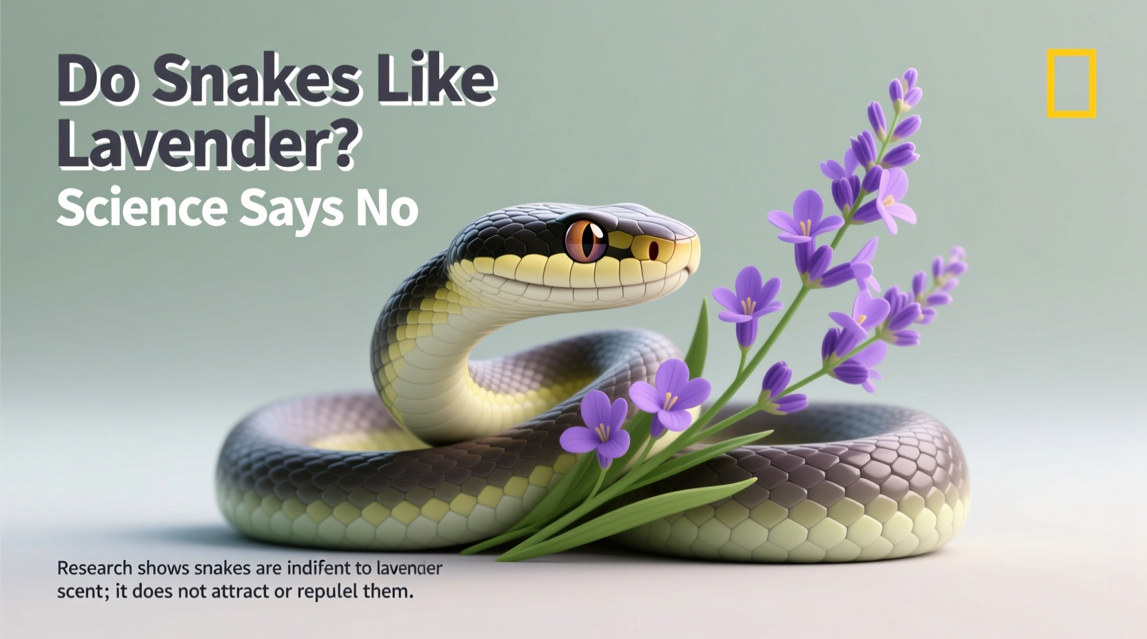 Do Snakes Like Lavender? Science Says No