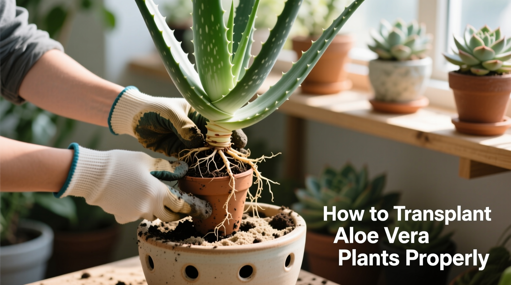 How to Transplant Aloe Vera Plants Properly