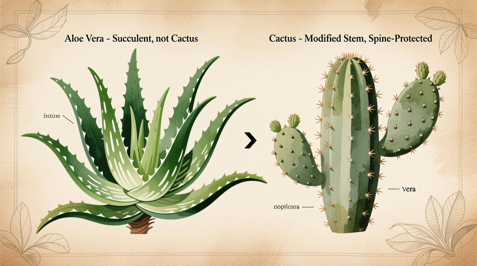 Is Aloe Vera a Cactus? Key Differences Explained