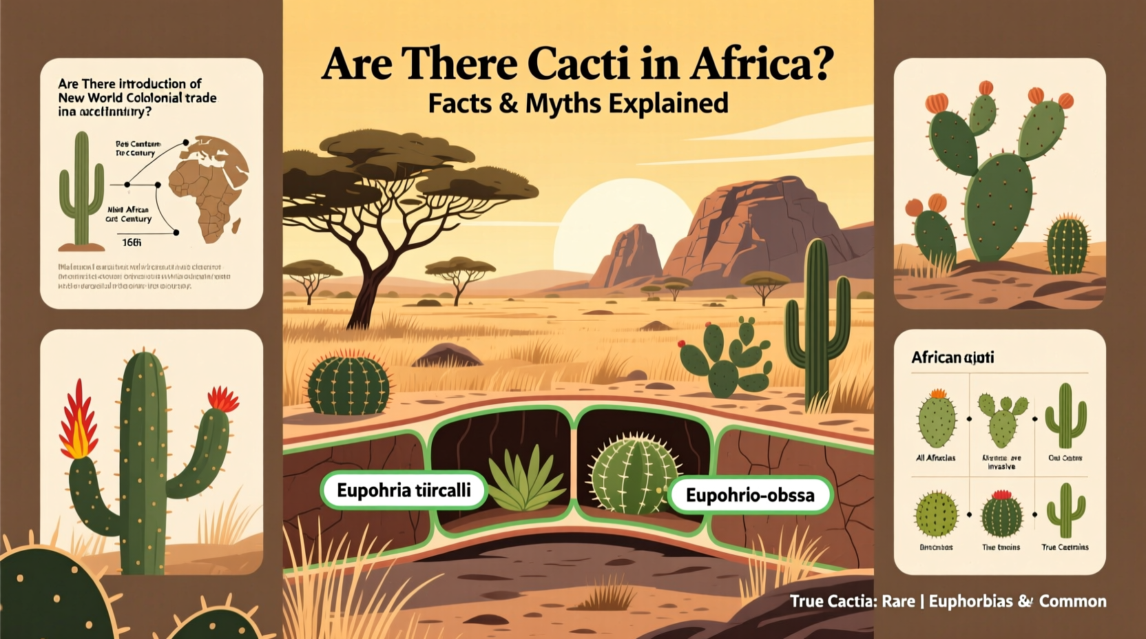 Are There Cacti in Africa? Facts & Myths Explained