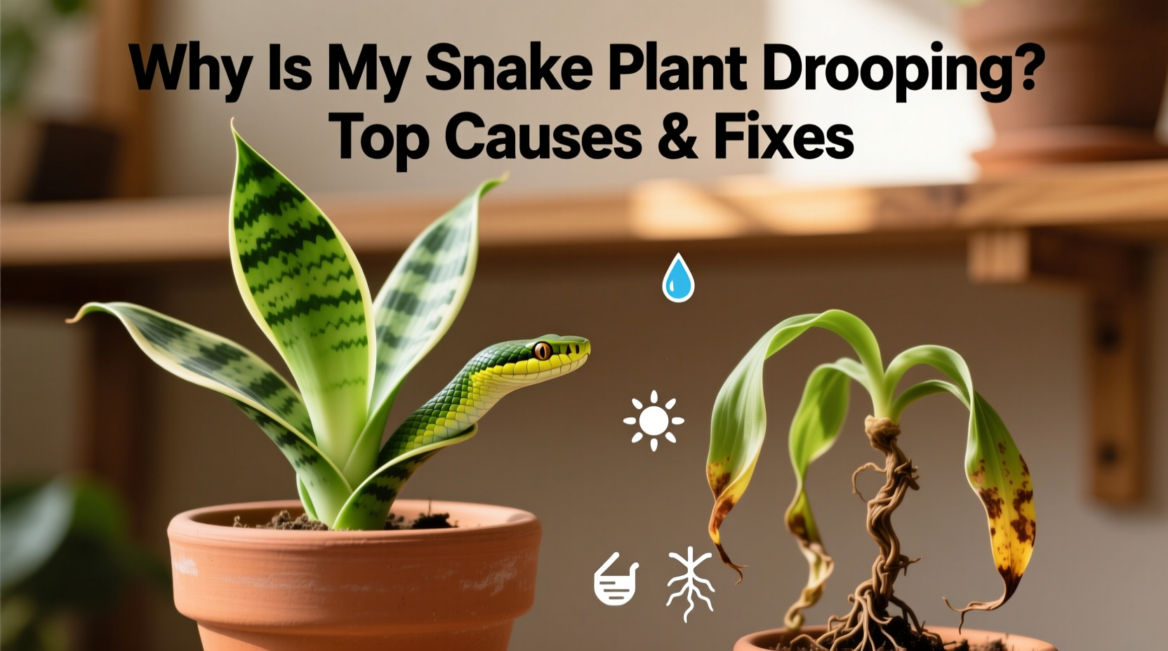 Why Is My Snake Plant Drooping? Top Causes & Fixes
