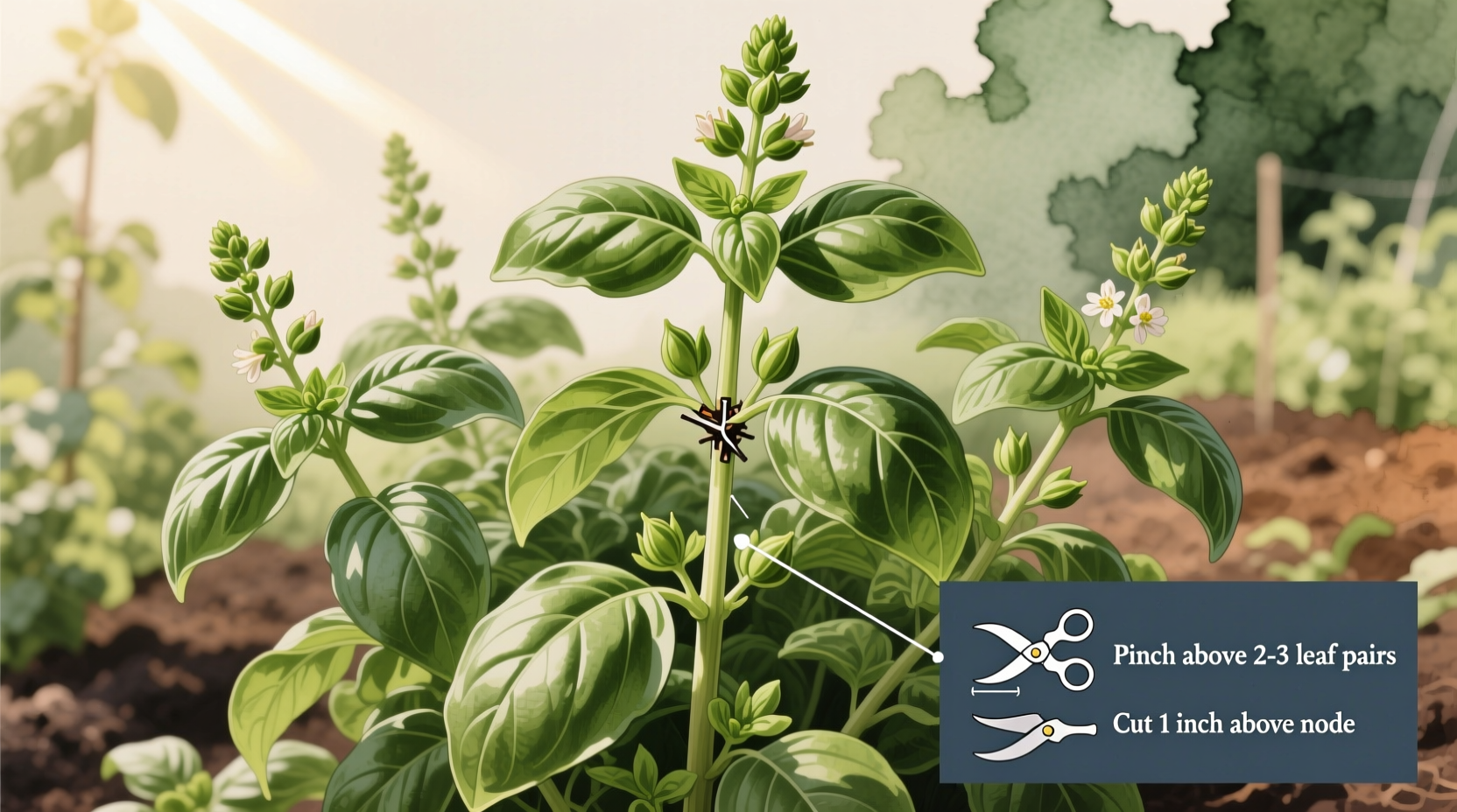 When to Cut Back Basil for Maximum Growth