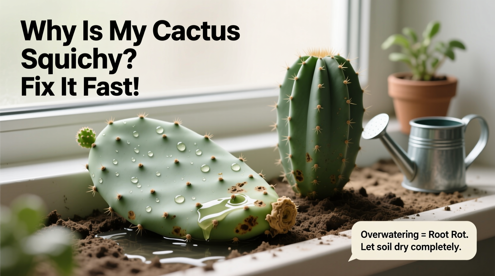 Why Is My Cactus Squishy? Fix It Fast