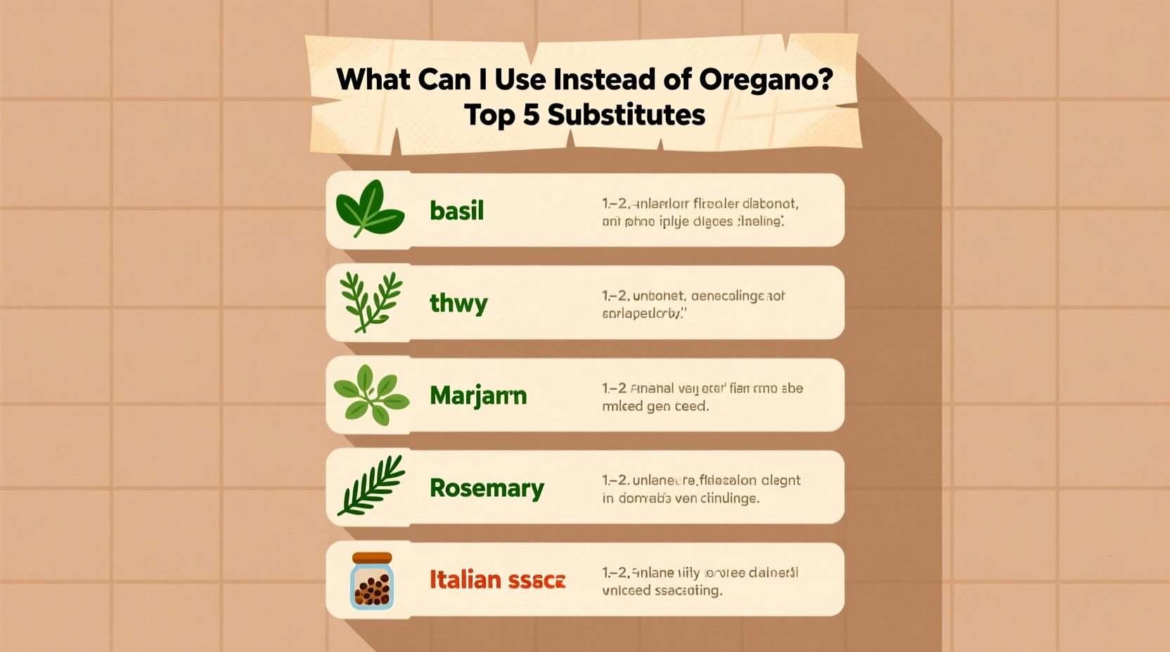 What Can I Use Instead of Oregano? Top 5 Substitutes