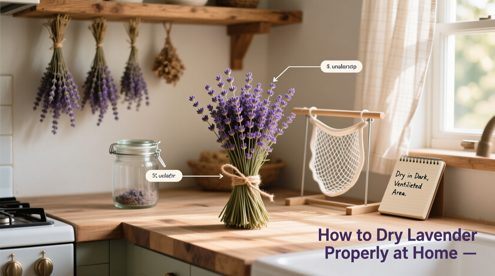 How to Dry Lavender Properly at Home