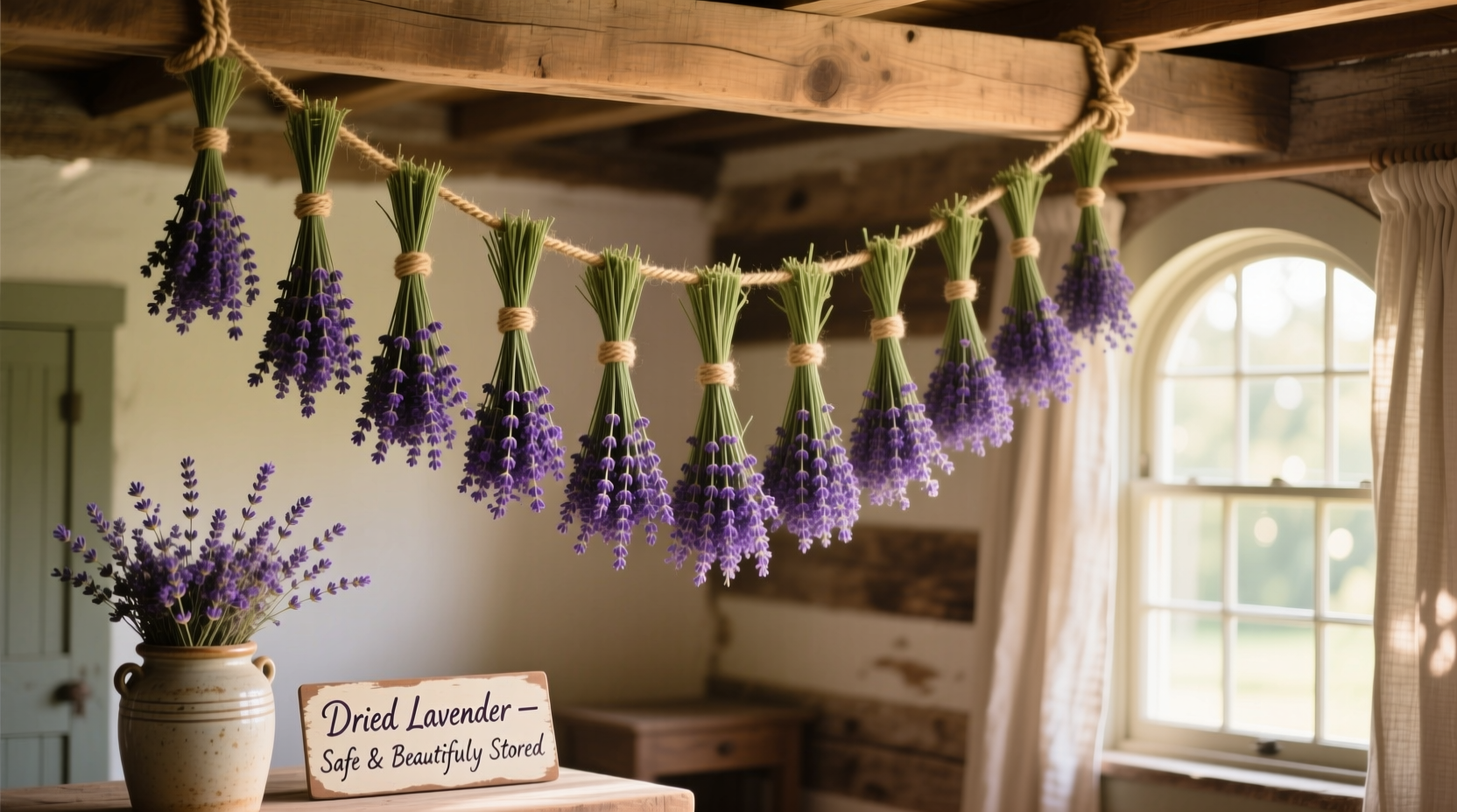 How to Display Dried Lavender Beautifully & Safely
