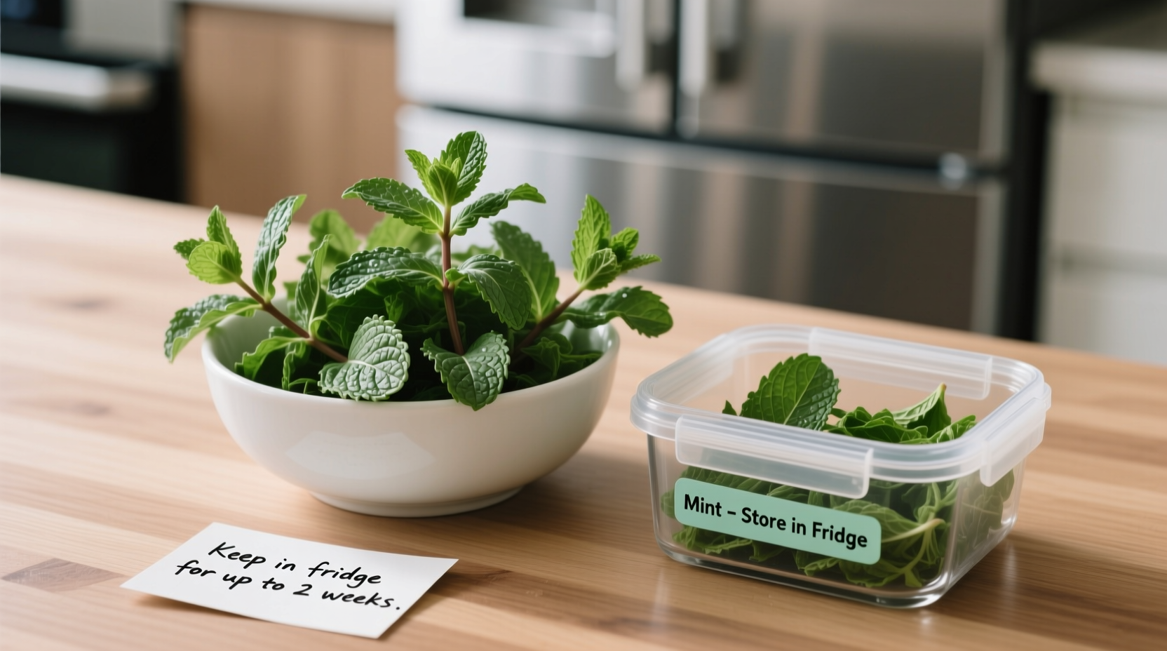 How to Store Mint Leaves in Fridge Properly