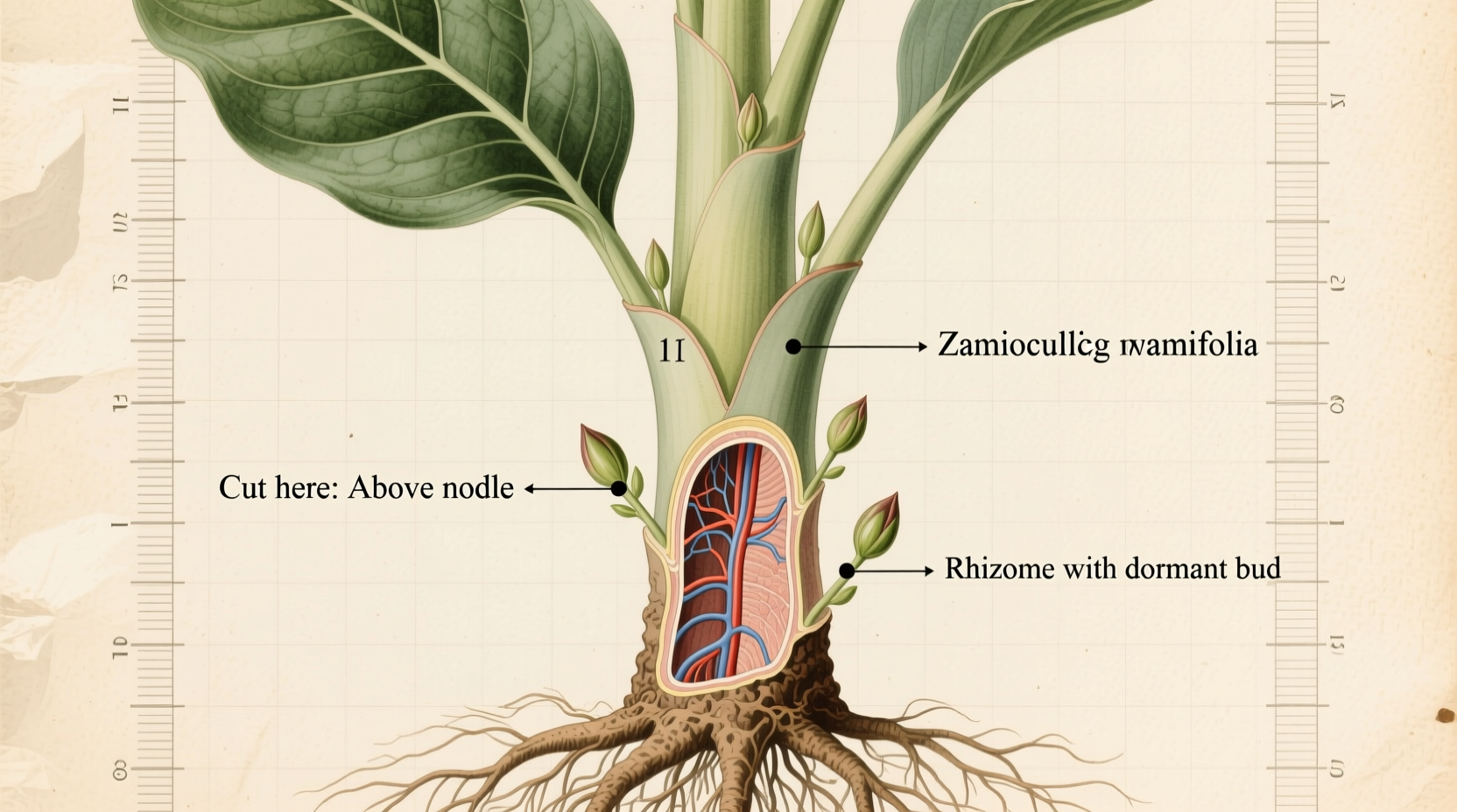 Where to Cut a ZZ Plant to Propagate