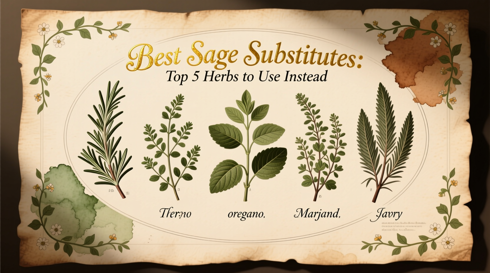 Best Sage Substitutes: Top 5 Herbs to Use Instead