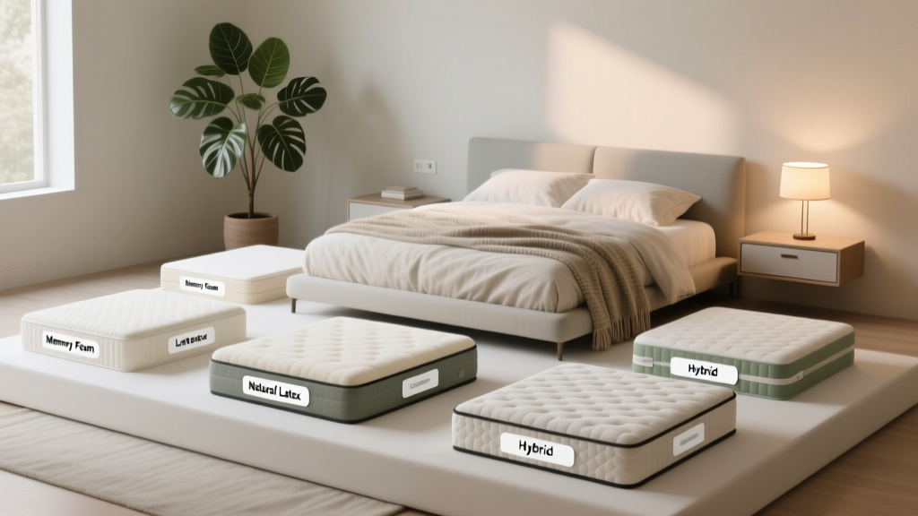 10 Mattress Types Compared Memory Foam Vs Latex Vs Hybrid