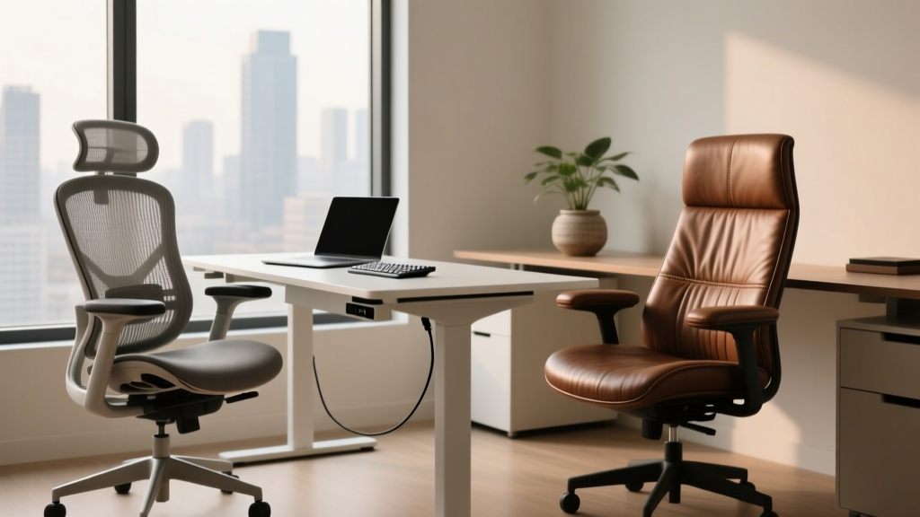 How To Choose Between Mesh And Leather Office Chairs