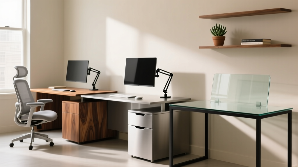 How To Choose Desk Material Wood Vs Metal Vs Glass