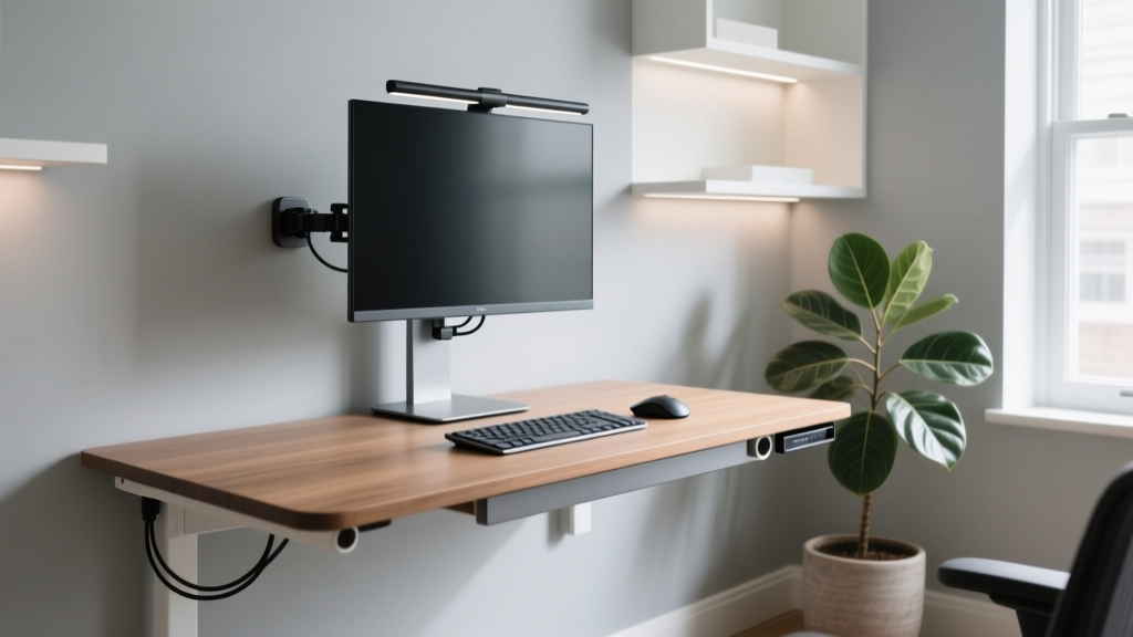 Wall Mounted Desks Space Saving Installation Guide