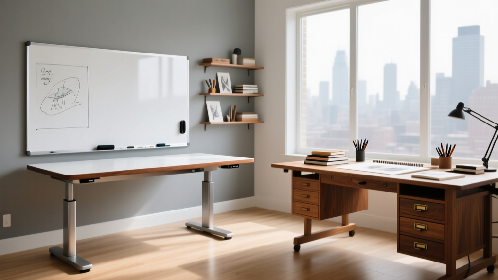 Whiteboard Desks Vs Traditional Creative Workspace Ideas