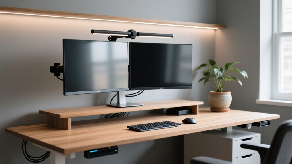 How To Set Up A Dual Monitor Desk Setup