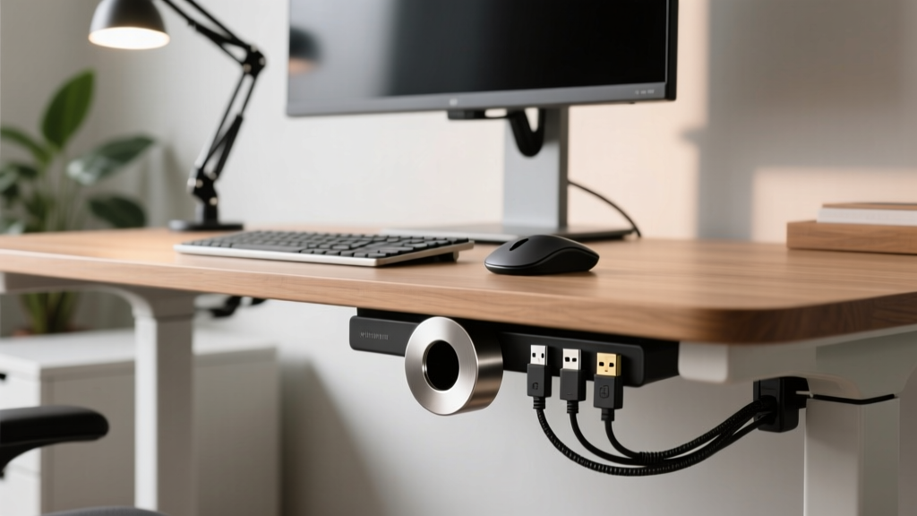 How To Choose Desk Grommets For Cable Routing