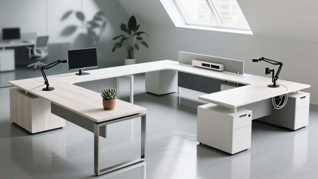 40 Desk Types Compared L Shaped Vs U Shaped Vs Straight