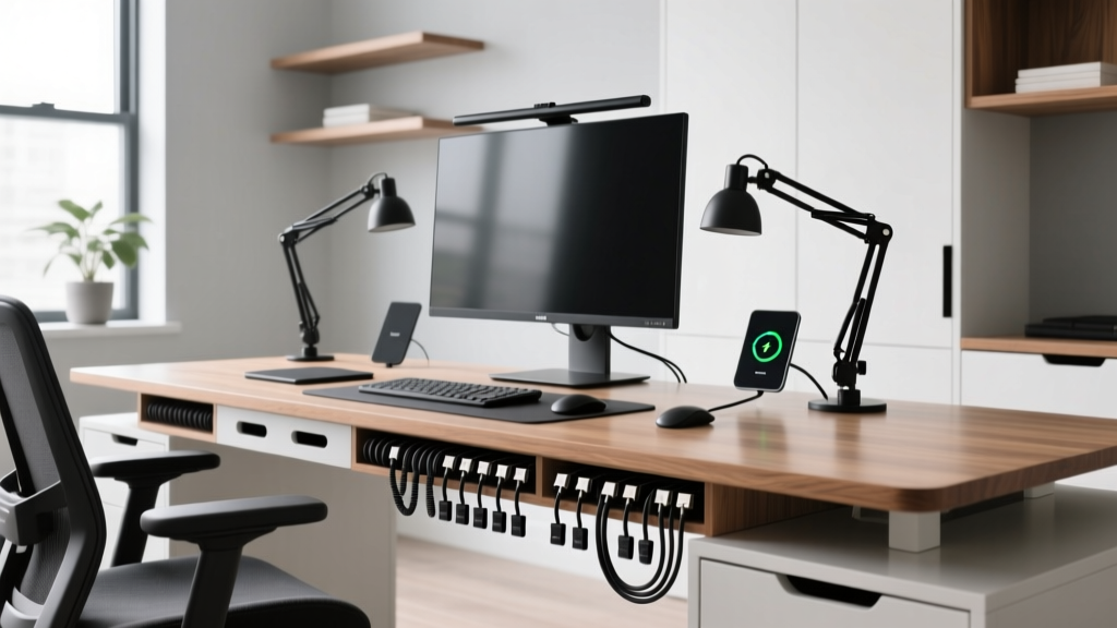 40 Cable Management Solutions For Clean Desks