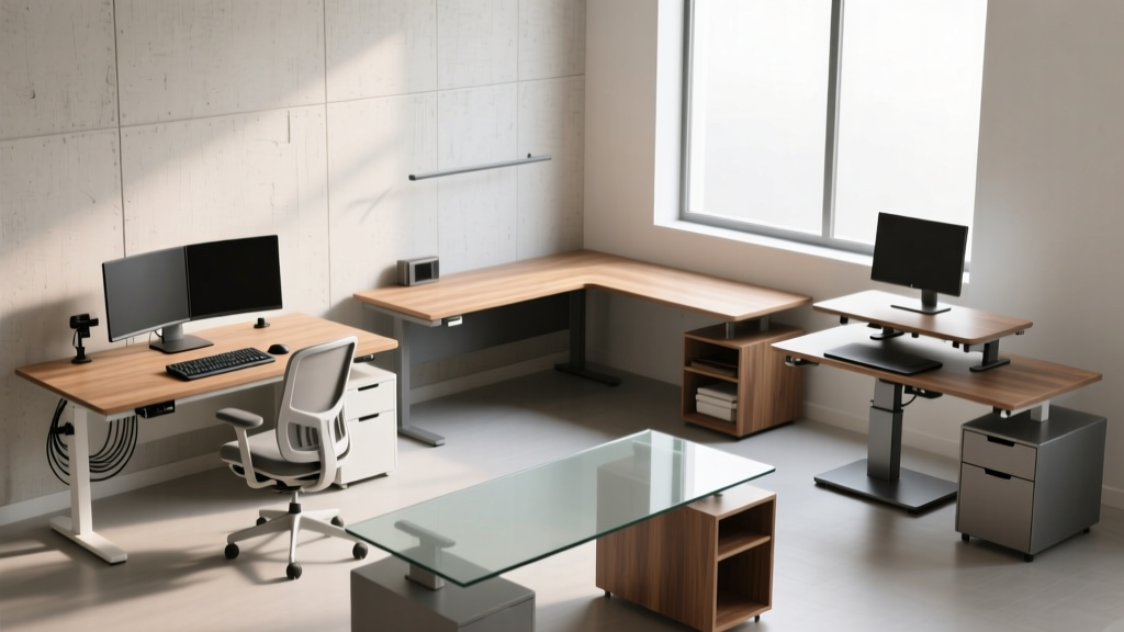 5 Desk Types Compared L Shaped Vs U Shaped Vs Straight