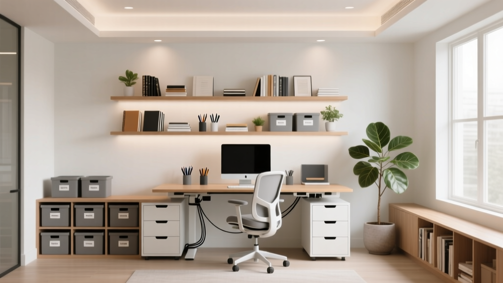 25 Home Office Storage Ideas That Stay Organized