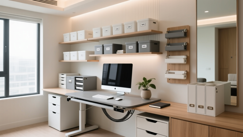 40 Home Office Storage Ideas That Stay Organized