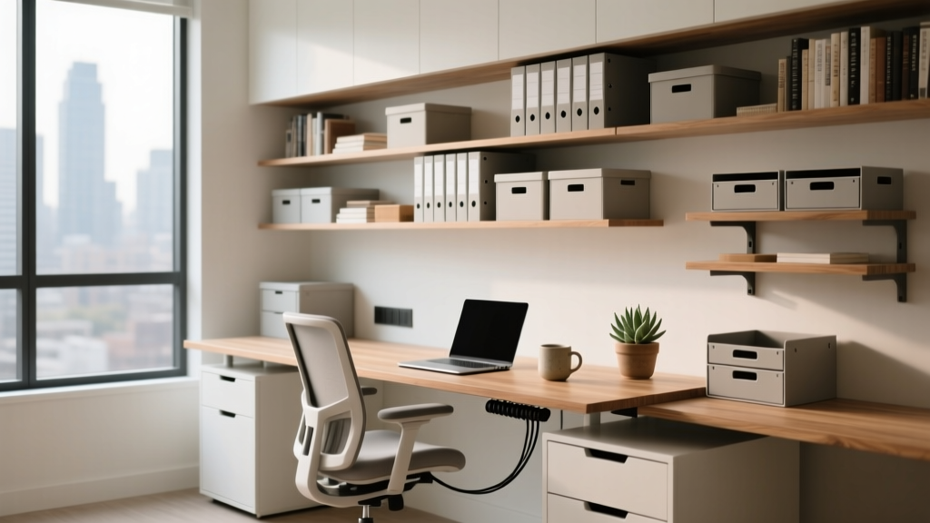30 Home Office Storage Ideas That Stay Organized