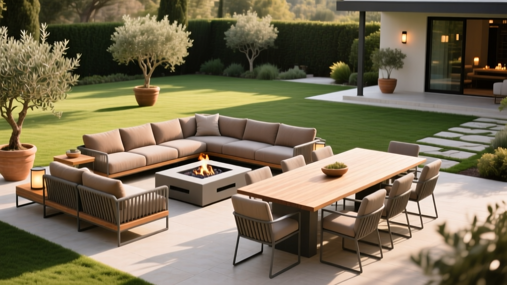 Best Outdoor Furniture For Entertaining Large Groups