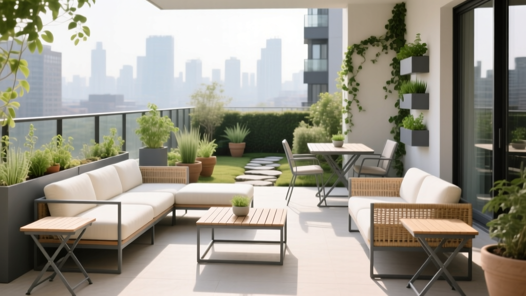 10 Balcony Furniture Ideas For Apartment Living