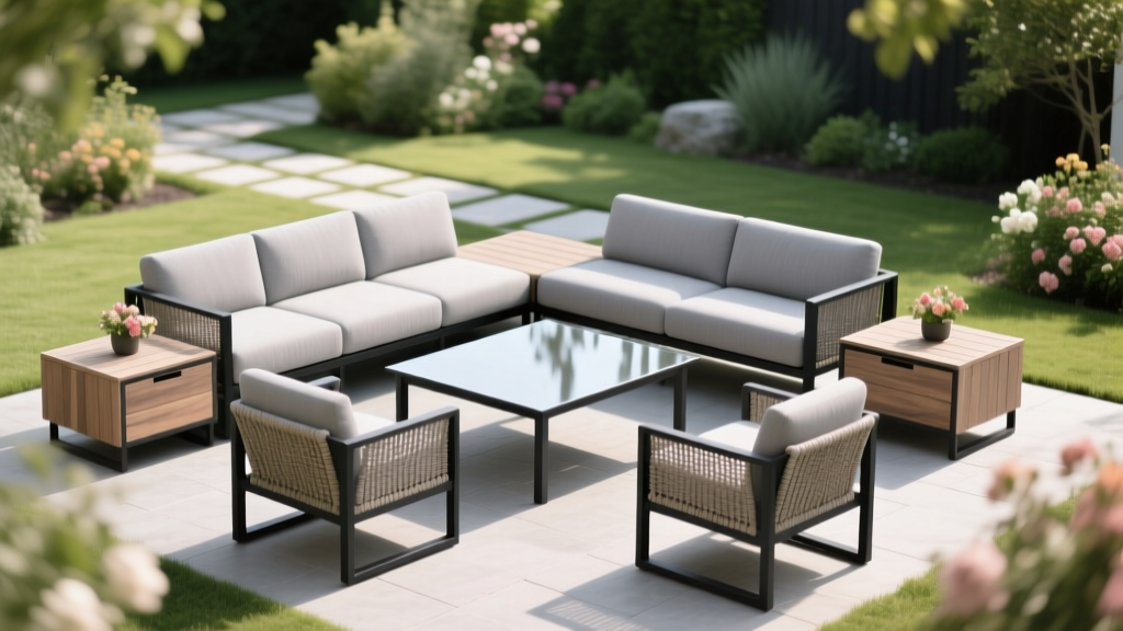 Modular Outdoor Furniture Rearrangeable Patio Sets