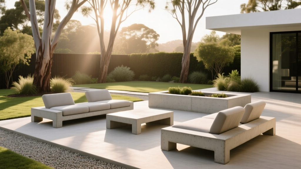 Concrete Outdoor Furniture Durability And Style Guide