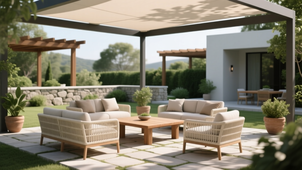 How To Choose Outdoor Furniture For Shade Structures