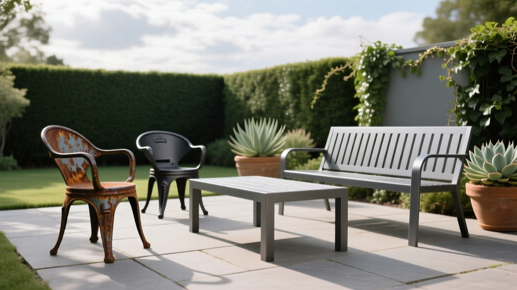 Cast Iron Vs Steel Outdoor Furniture Rust Comparison